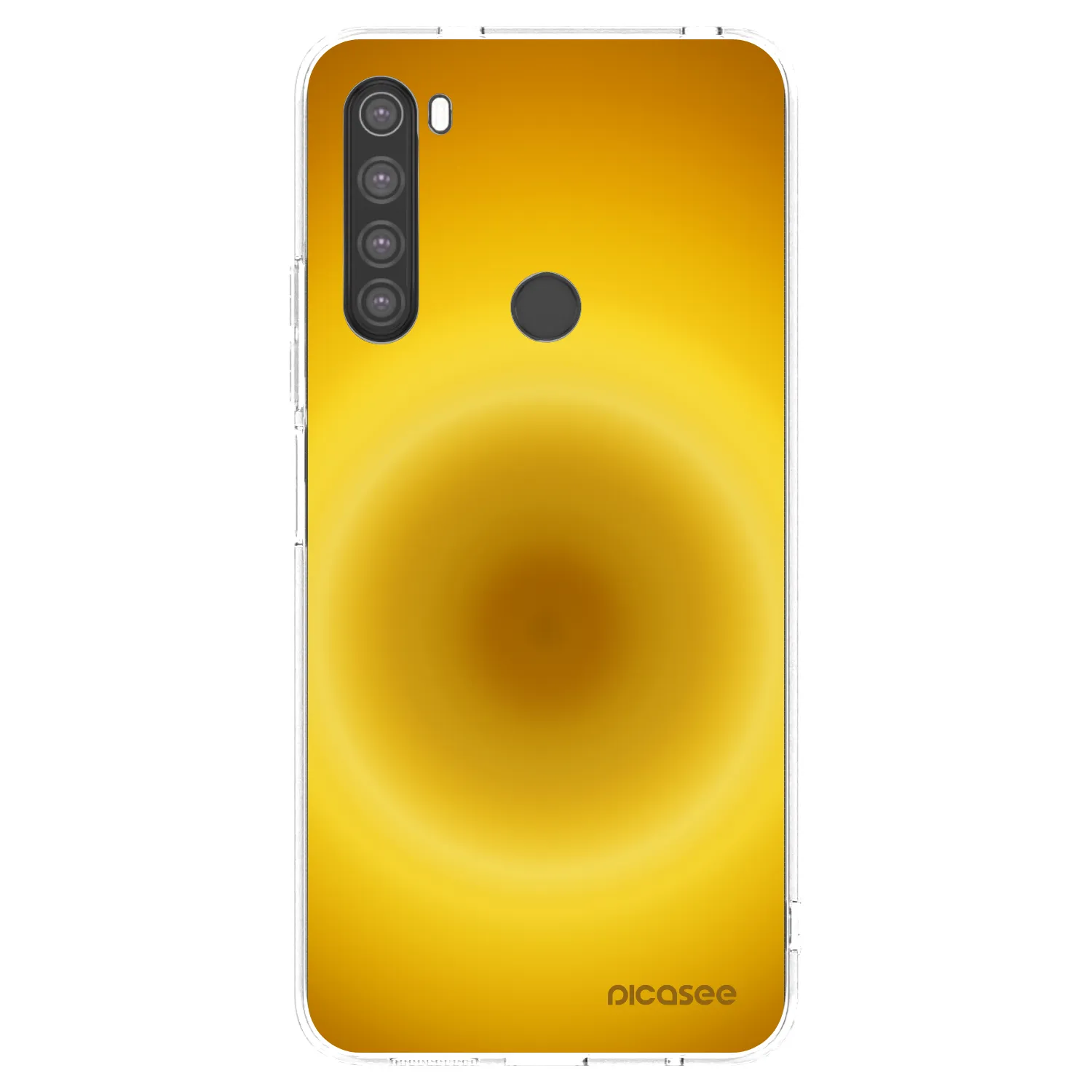 Picasee husă transparentă din silicon pentru Xiaomi Redmi Note 8 - Solar Pulse