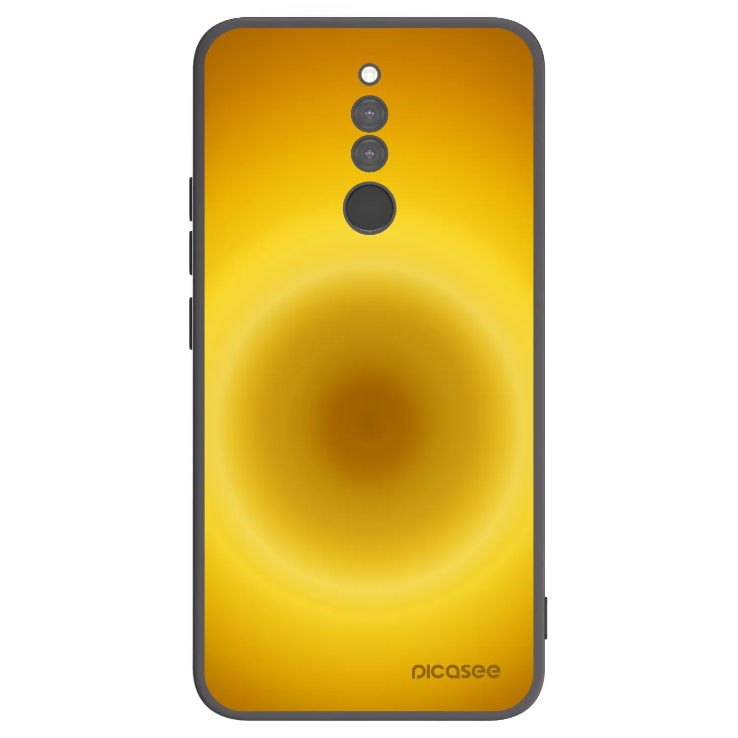 Picasee husă neagră din silicon pentru Xiaomi Redmi 8 - Solar Pulse