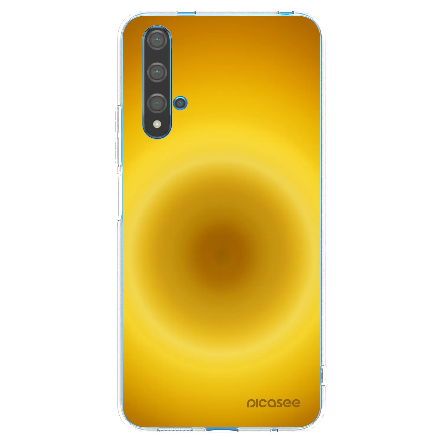Picasee husă transparentă din silicon pentru Huawei Nova 5T - Solar Pulse