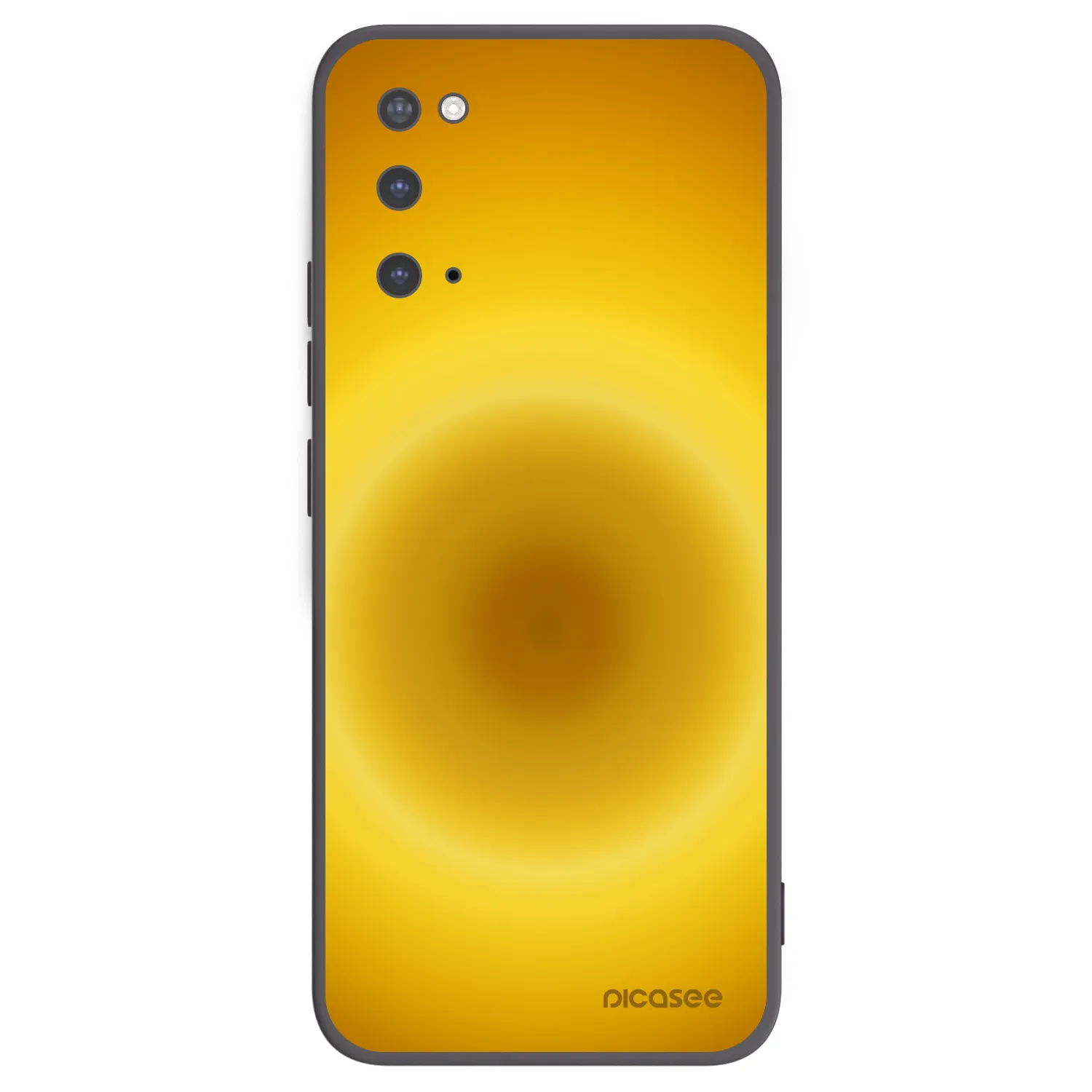 Picasee husă neagră din silicon pentru Samsung Galaxy S20 G980F - Solar Pulse
