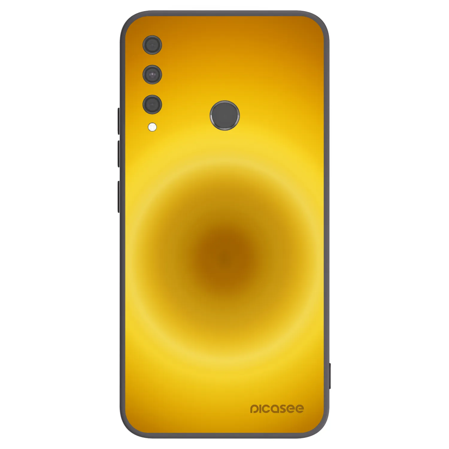 Picasee husă neagră din silicon pentru Huawei P40 Lite E - Solar Pulse