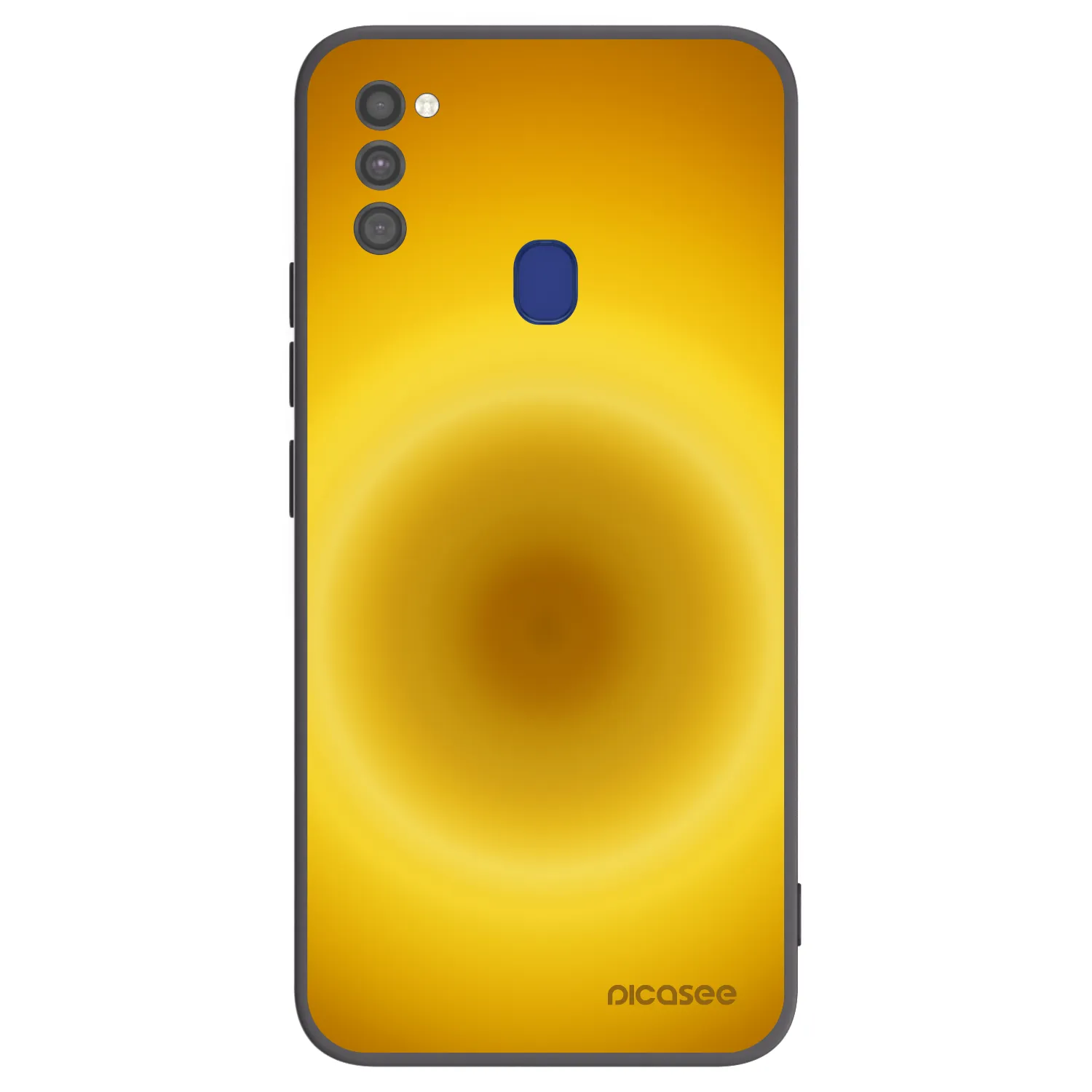 Picasee husă neagră din silicon pentru Samsung Galaxy M21 M215F - Solar Pulse