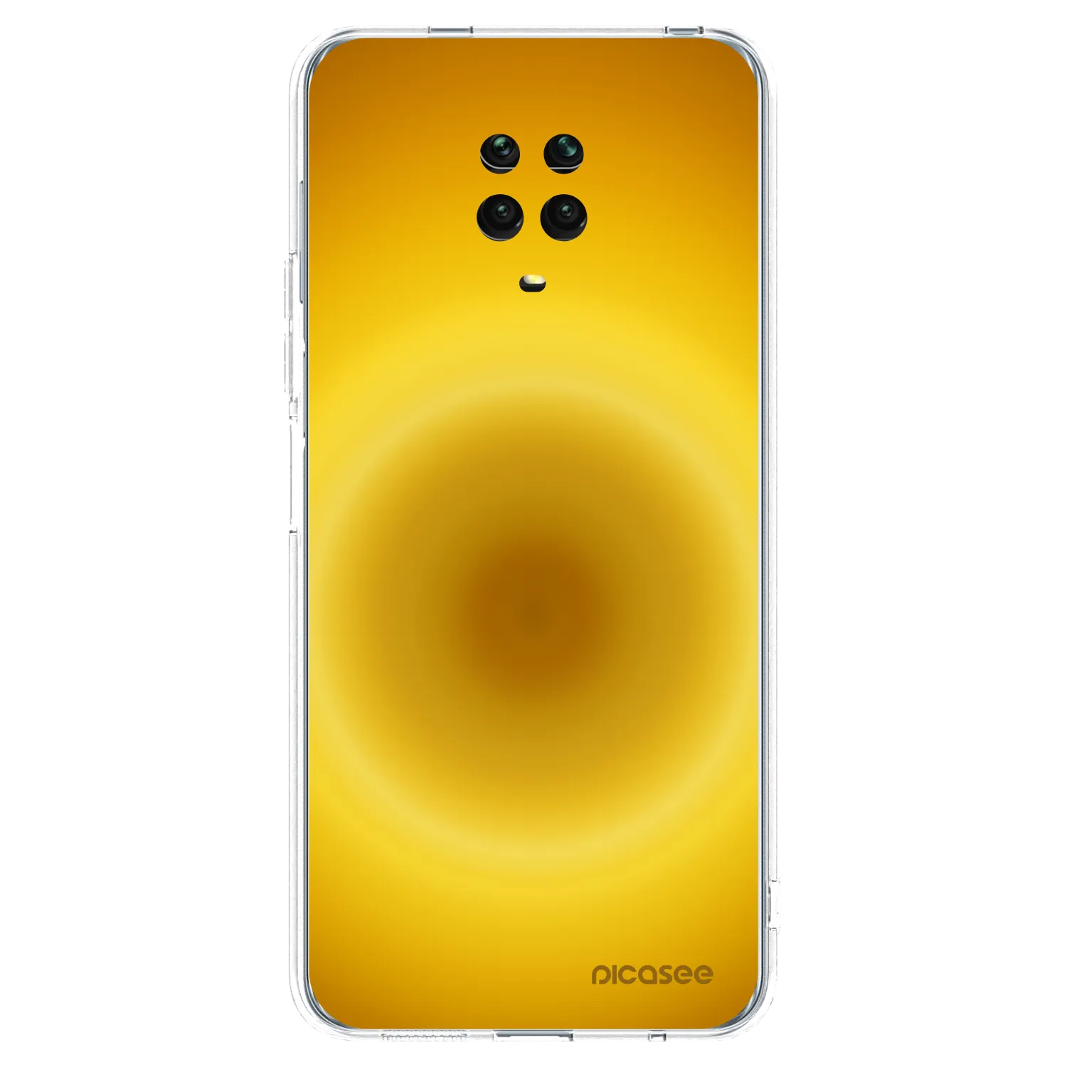 Picasee husă transparentă din silicon pentru Xiaomi Redmi Note 9S - Solar Pulse