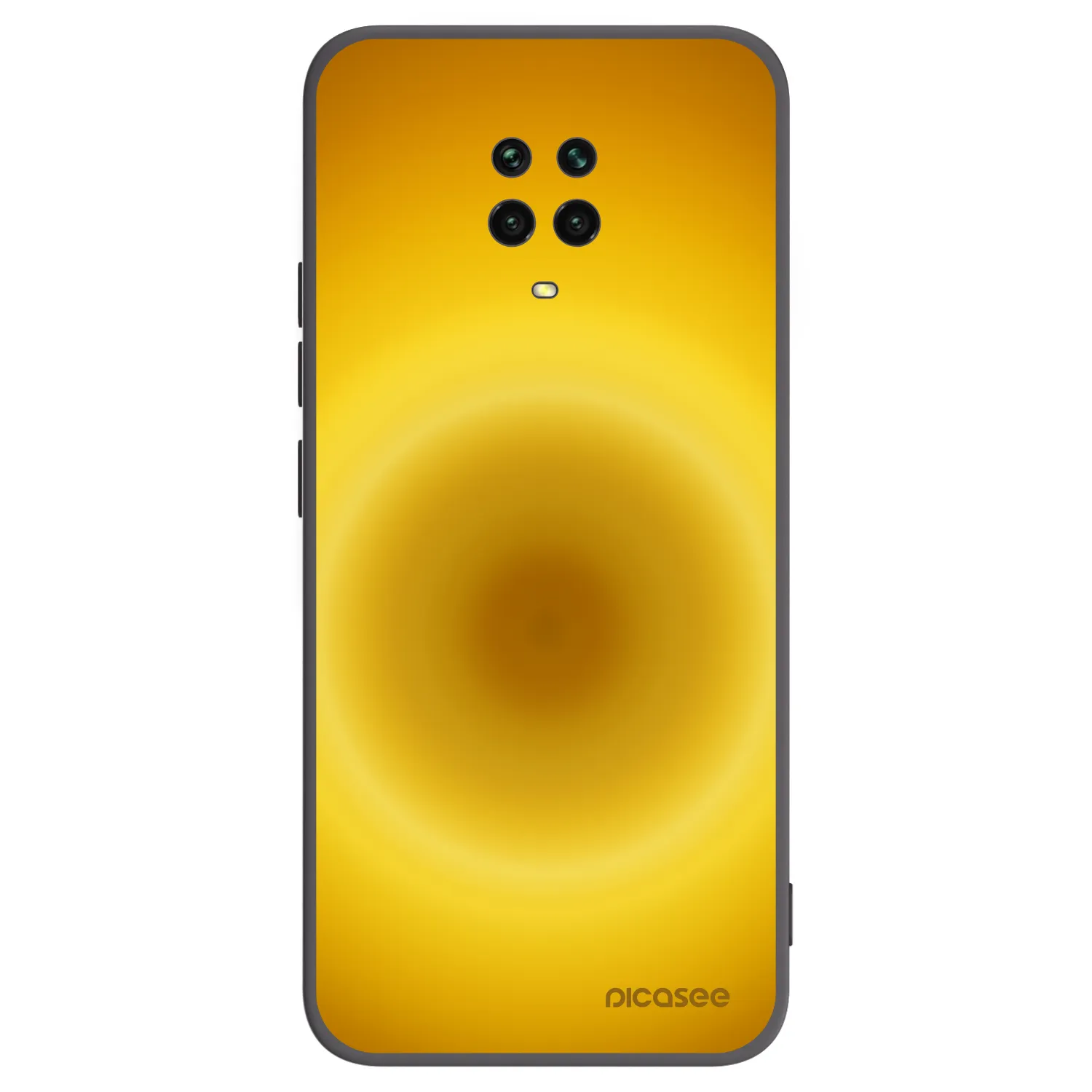 Picasee husă neagră din silicon pentru Xiaomi Redmi Note 9S - Solar Pulse