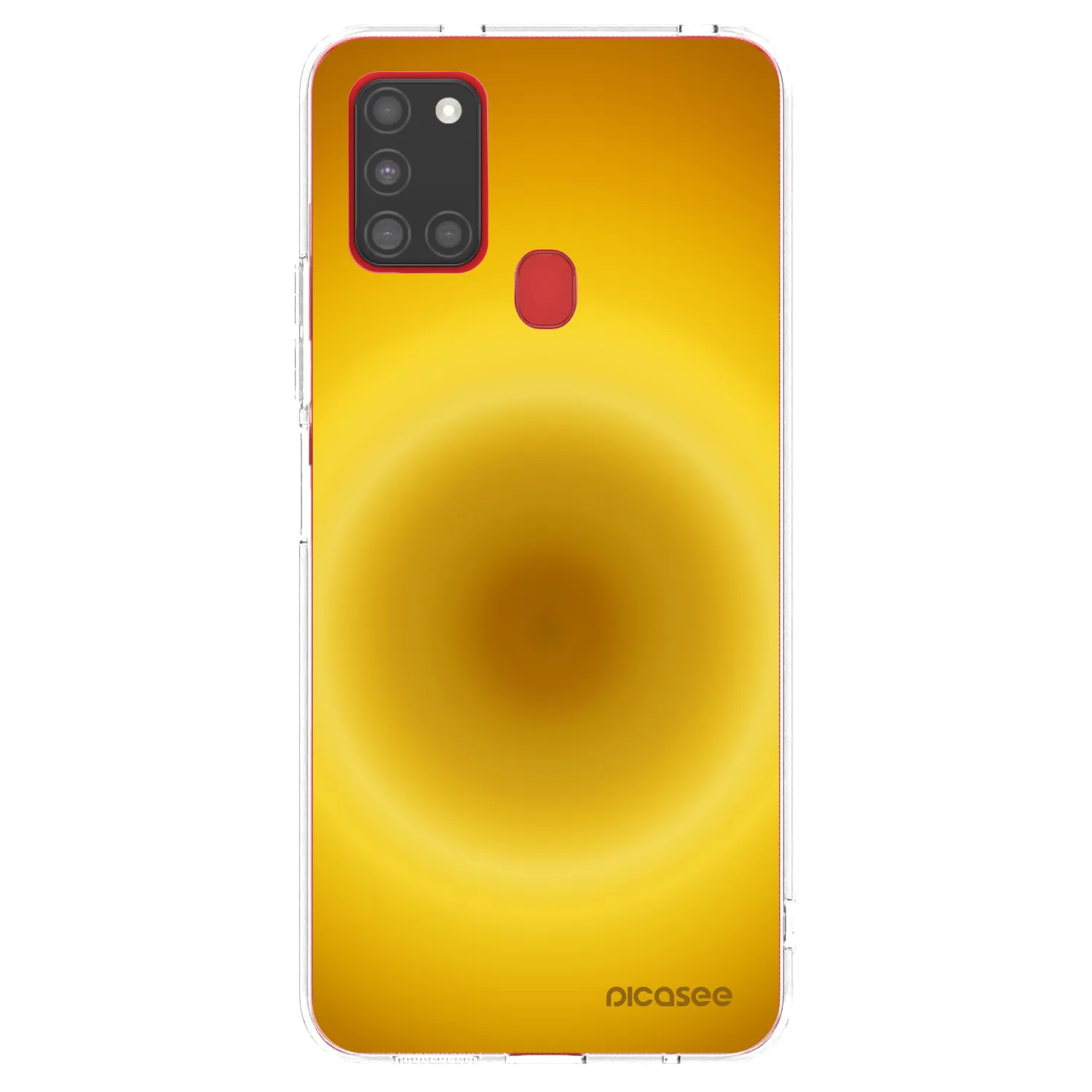 Picasee husă transparentă din silicon pentru Samsung Galaxy A21s - Solar Pulse