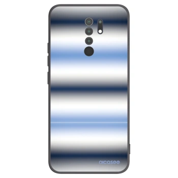 Picasee husă neagră din silicon pentru Xiaomi Redmi 9 - Static Lines