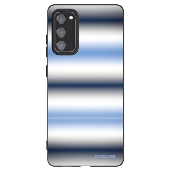 Picasee husă neagră din silicon pentru Samsung Galaxy S20 FE - Static Lines