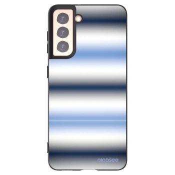 Picasee husă neagră din silicon pentru Samsung Galaxy S21 5G G991B - Static Lines