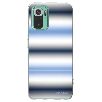Picasee husă transparentă din silicon pentru Xiaomi Redmi Note 10 Pro - Static Lines
