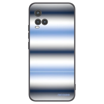 Picasee husă neagră din silicon pentru Vivo Y33s - Static Lines