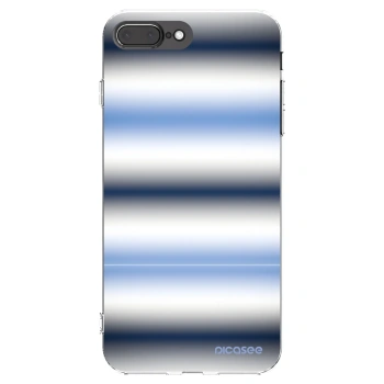 Picasee husă transparentă din silicon pentru Apple iPhone 7 Plus - Static Lines