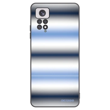 Picasee husă neagră din silicon pentru Xiaomi Redmi Note 11 - Static Lines