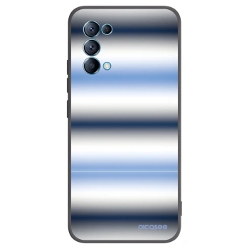 Picasee husă neagră din silicon pentru OPPO Reno 5 5G - Static Lines