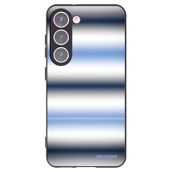 Picasee husă neagră din silicon pentru Samsung Galaxy S23 5G - Static Lines