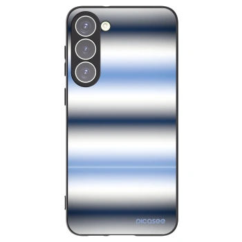 Picasee husă neagră din silicon pentru Samsung Galaxy S23+ 5G - Static Lines