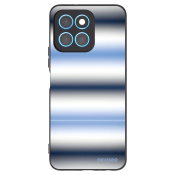 Picasee husă neagră din silicon pentru Honor X8 5G - Static Lines