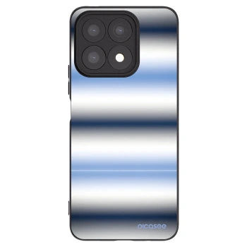 Picasee husă neagră din silicon pentru Honor X8a - Static Lines