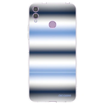 Picasee husă transparentă din silicon pentru Honor 8X - Static Lines