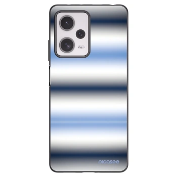 Picasee husă neagră din silicon pentru Xiaomi Redmi Note 12 Pro+ 5G - Static Lines