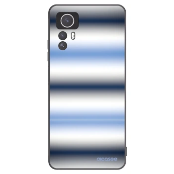 Picasee husă neagră din silicon pentru Xiaomi Redmi Note 12S - Static Lines