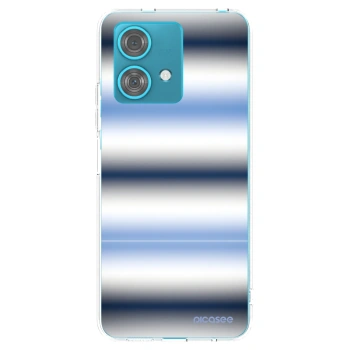 Picasee husă transparentă din silicon pentru Motorola Edge 40 Neo - Static Lines