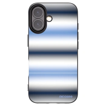 Picasee husă neagră din silicon pentru Apple iPhone 16 - Static Lines
