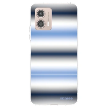 Picasee husă transparentă din silicon pentru Motorola Moto G53 5G - Static Lines