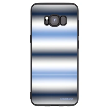 Picasee husă neagră din silicon pentru Samsung Galaxy S8 G950F - Static Lines