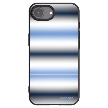 Picasee husă neagră din silicon pentru Apple iPhone 16e - Static Lines