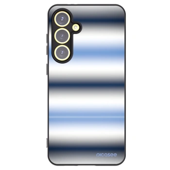 Picasee husă neagră din silicon pentru Samsung Galaxy S24 FE S721B - Static Lines