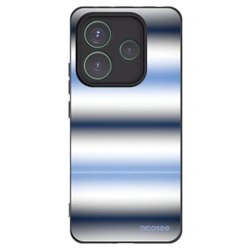 Picasee husă neagră din silicon pentru Xiaomi Redmi Note 14 5G - Static Lines