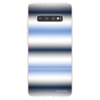 Picasee husă transparentă din silicon pentru Samsung Galaxy S10 Plus G975 - Static Lines