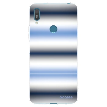 Picasee husă transparentă din silicon pentru Huawei Y7 2019 - Static Lines
