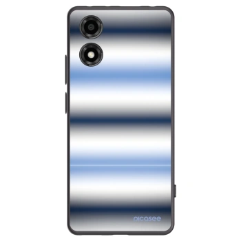 Picasee husă neagră din silicon pentru Motorola Moto E14 - Static Lines