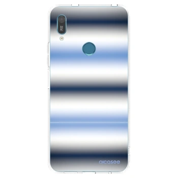 Picasee husă transparentă din silicon pentru Huawei Y6 2019 - Static Lines