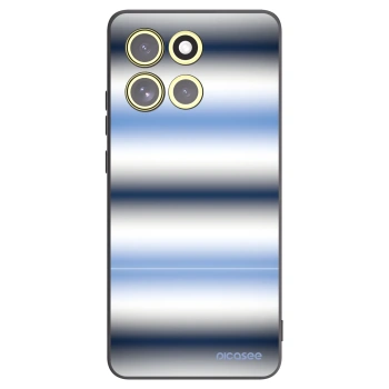 Picasee husă neagră din silicon pentru Motorola Moto G86 5G - Static Lines