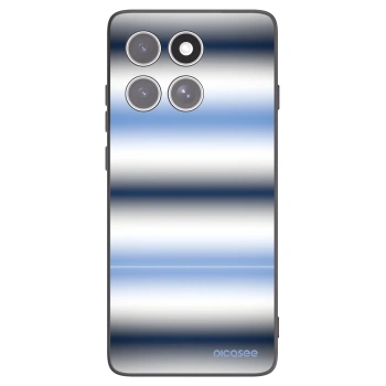 Picasee husă neagră din silicon pentru Motorola Edge 60 Fusion - Static Lines