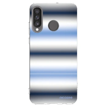 Picasee husă transparentă din silicon pentru Huawei P30 Lite - Static Lines