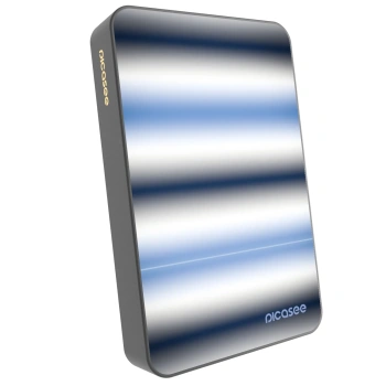 Picasee Powerbank cu MagSafe 10 000 mAh Gri - Static Lines