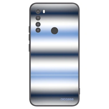 Picasee husă neagră din silicon pentru Xiaomi Redmi Note 8 - Static Lines