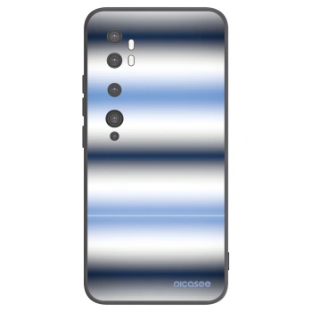 Picasee husă neagră din silicon pentru Xiaomi Mi Note 10 (Pro) - Static Lines