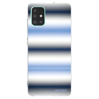 Picasee husă transparentă din silicon pentru Samsung Galaxy A51 A515F - Static Lines