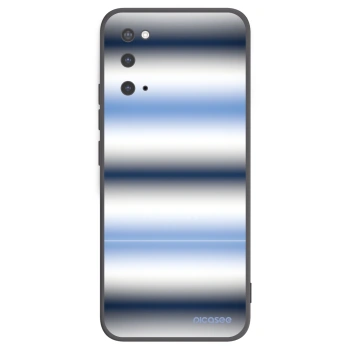 Picasee husă neagră din silicon pentru Samsung Galaxy S20 G980F - Static Lines