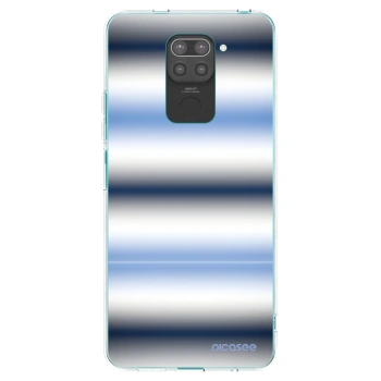 Picasee husă neagră din silicon pentru Xiaomi Redmi Note 9 - Static Lines