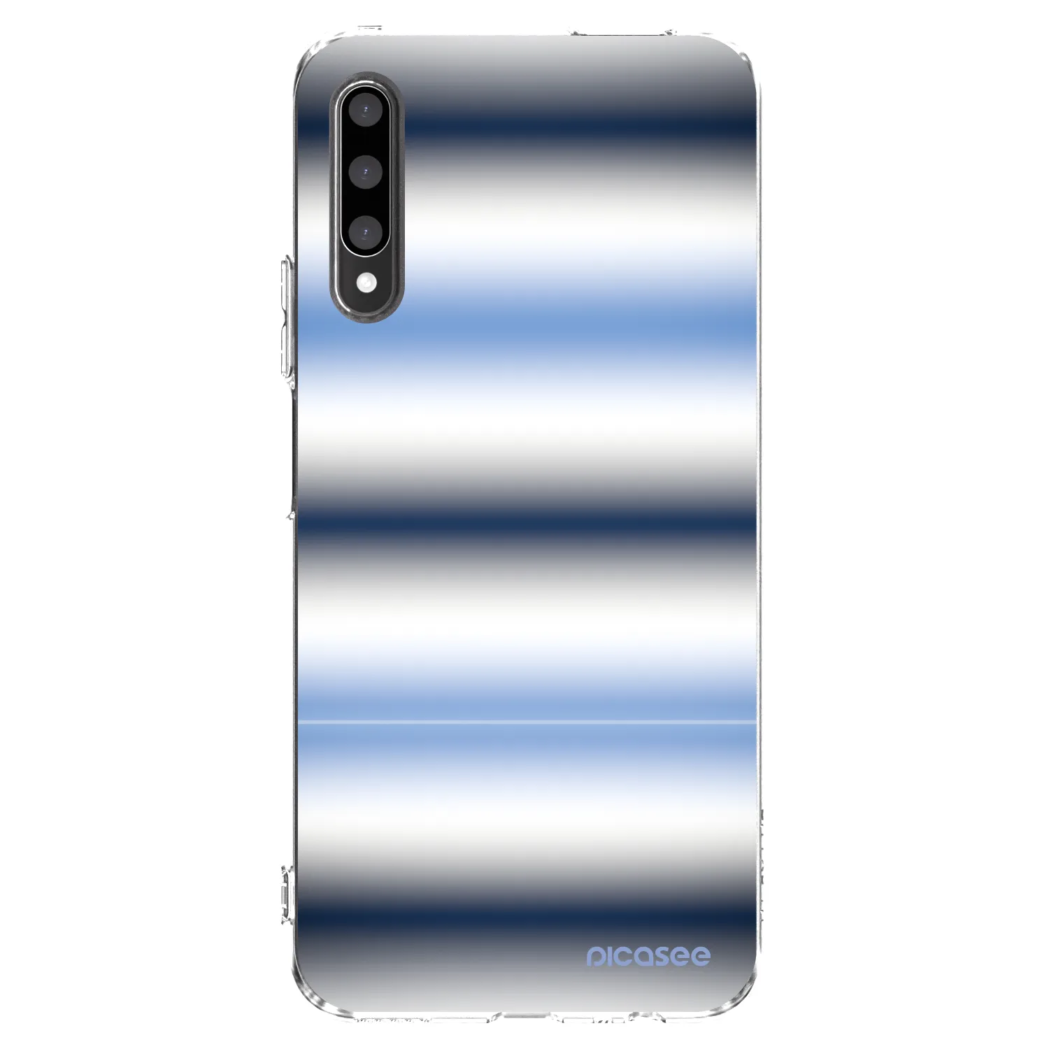 Picasee husă transparentă din silicon pentru Honor 9X Pro - Static Lines