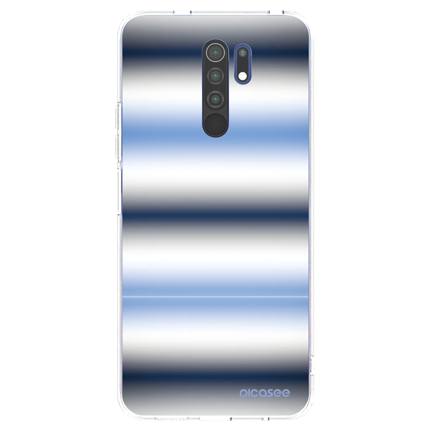 Picasee husă transparentă din silicon pentru Xiaomi Redmi 9 - Static Lines