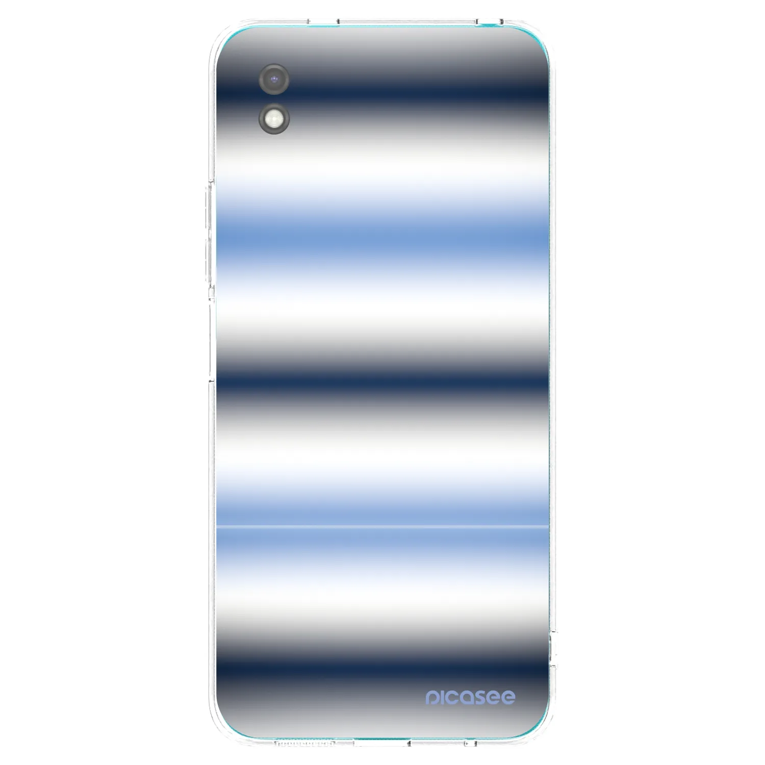 Picasee husă neagră din silicon pentru Xiaomi Redmi 9A - Static Lines