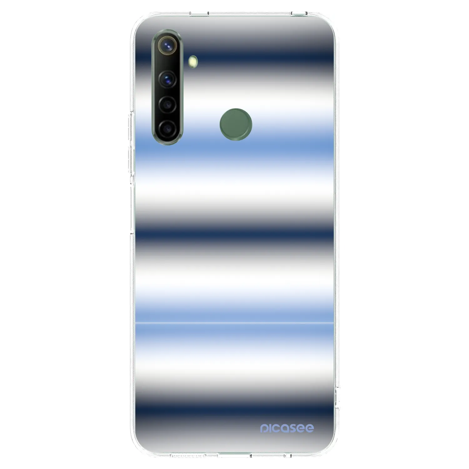 Picasee husă transparentă din silicon pentru Realme 6i - Static Lines