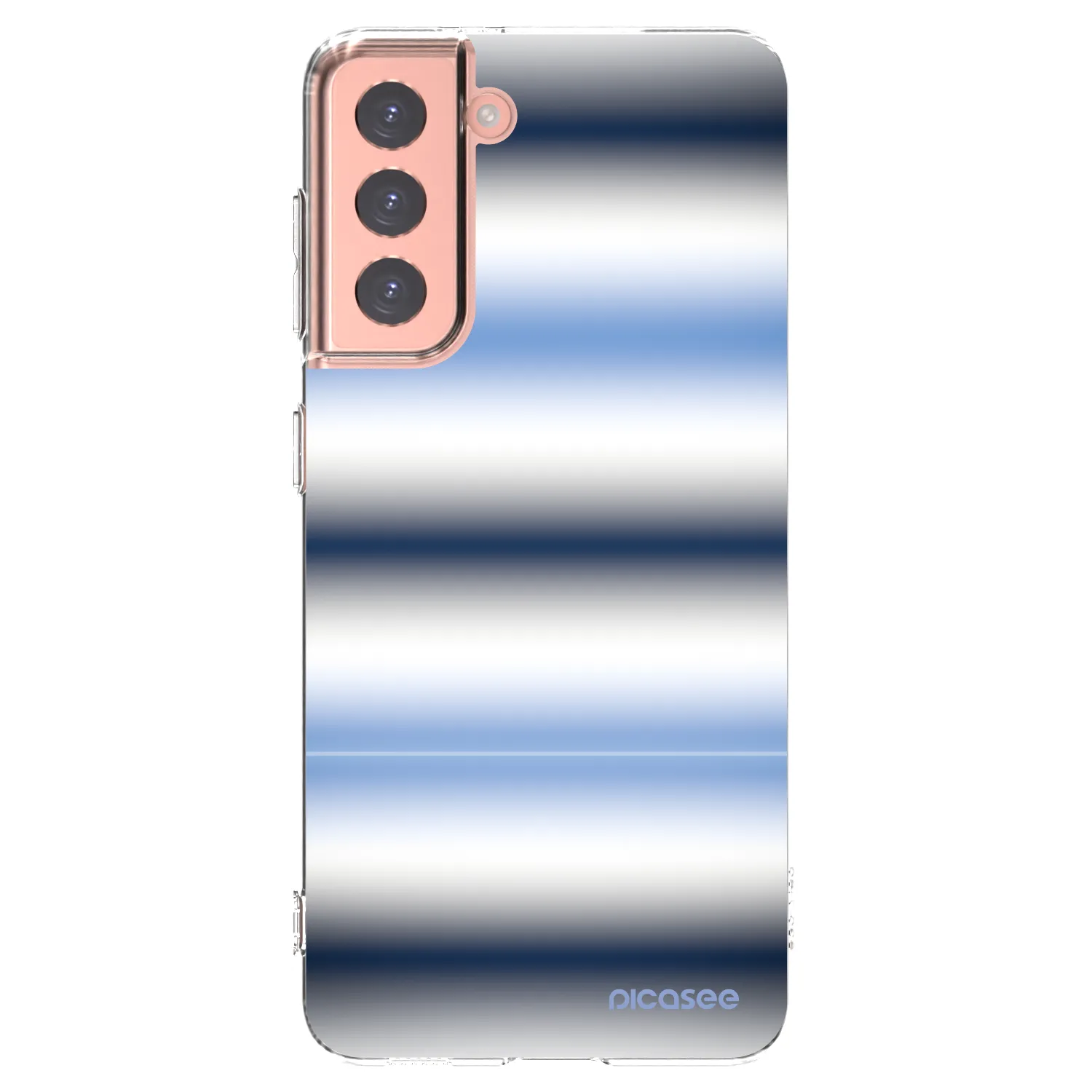 Picasee husă transparentă din silicon pentru Samsung Galaxy S21 5G G991B - Static Lines
