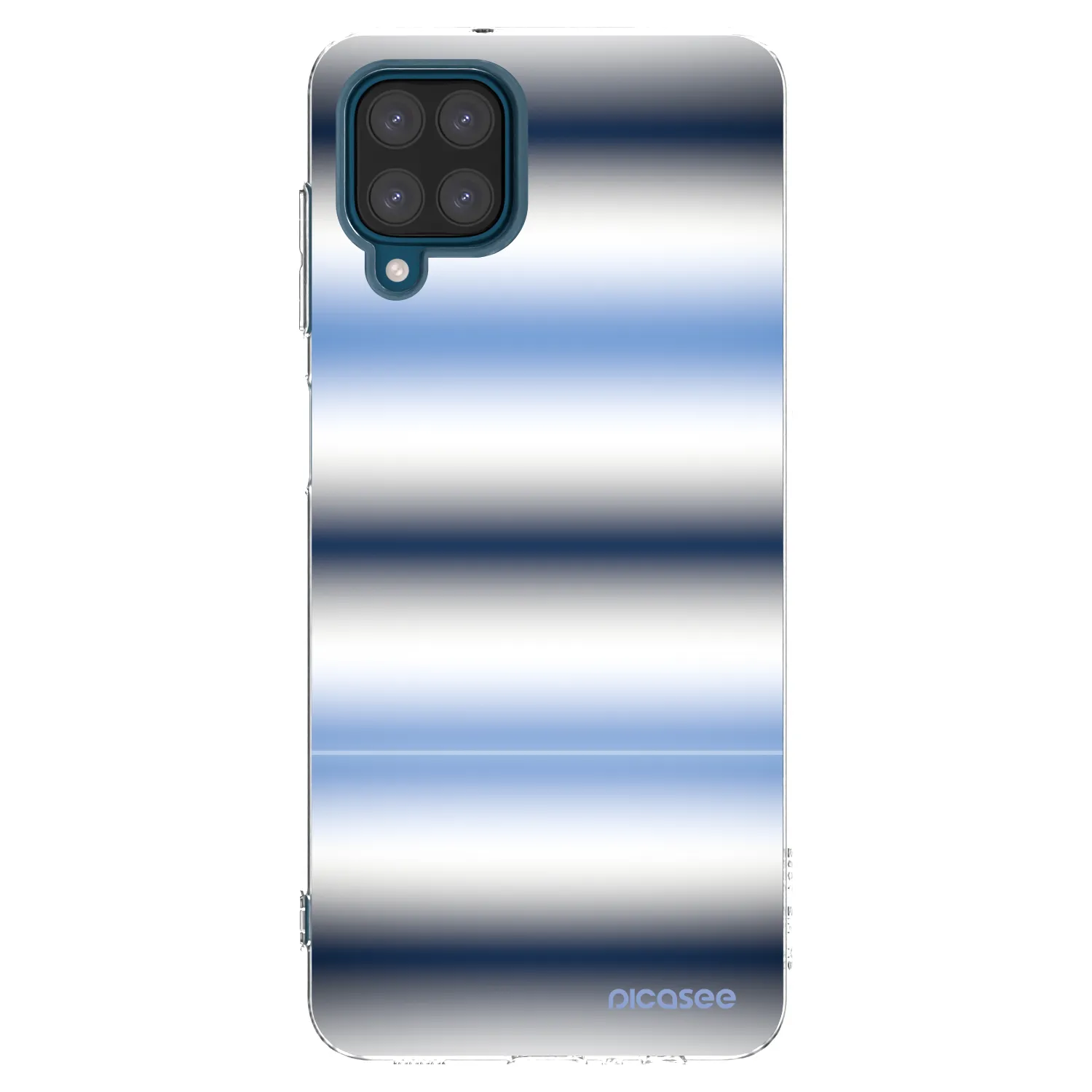 Picasee husă transparentă din silicon pentru Samsung Galaxy A12 A125F - Static Lines